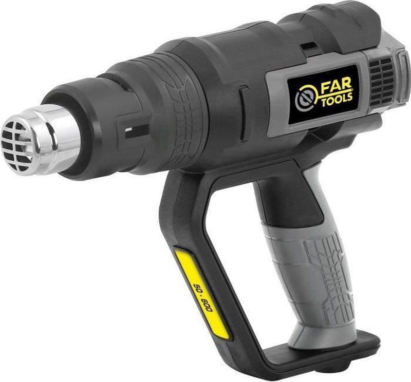 FARTOOLS - DT 2000 - Heteluchtpistool - Zwart - 2000 Watt - Instelbare Temperatuur
