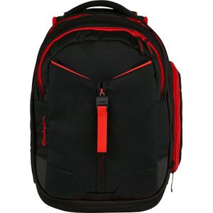 Satch Match School Backpack fire phantom