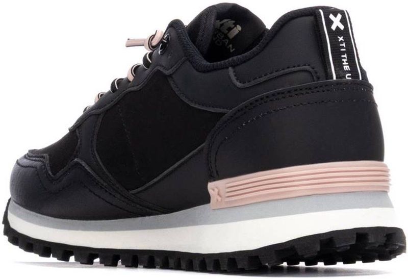 Xti - 144156 - Schoenen - Zwart - Dames Klassieke Lage Sneakers