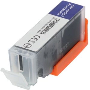 PrintAbout huismerk Inktcartridge PGI-550PGBK Zwart geschikt voor Canon