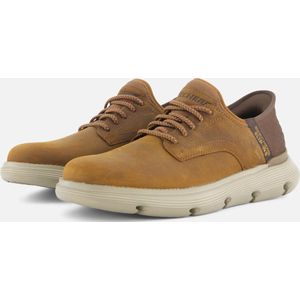 Skechers Slip-Ins: Garza - Gervin Sportief - donkerbruin - Maat 48.5