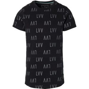 Levv shortsleeve Kai zwart voor jongens - maat 164