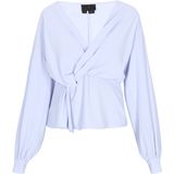 DreiMaster Klassik Blouse  pastelblauw