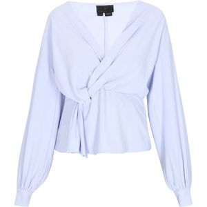 DreiMaster Klassik Blouse  pastelblauw