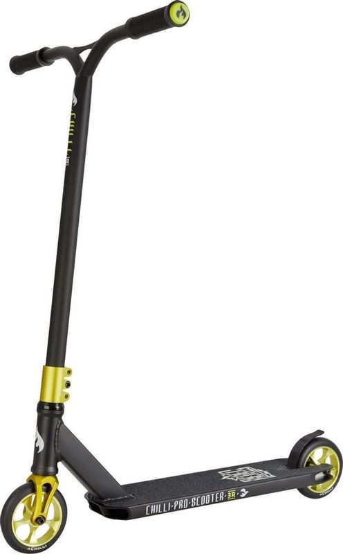 Chilli Reaper Reloaded Stuntstep - Kinderen - Stuntstep - Zwart/geel