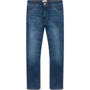 Wrangler Greensboro For Real Heren Regular Straight Fit Jeans - Spijkerbroek voor Mannen - Violetblauw - Maat 32/50