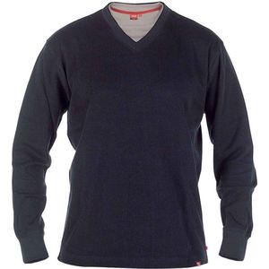 D555 Bliss Heren Lange mouwen Sweater 100% cotton – Navy – Maat XL