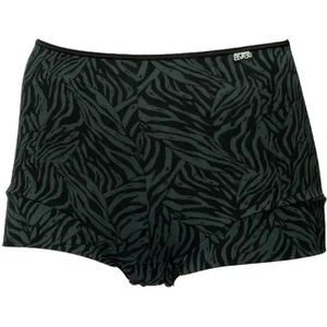 Avet dames boxershort microfiber - Safari - S - Groen