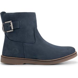 Travelin' Louargat Nubuck leren Enkellaarjes Dames - Blauw leer