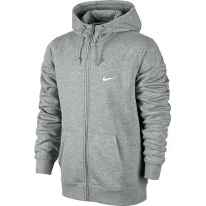 Nike Club Swoosh Full-Zip 611456-063 - Sporttrui - Heren - Grijs - Maat XXL