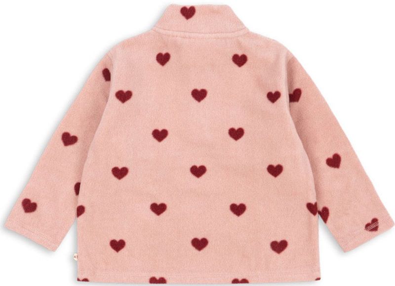 Konges Sløjd Fleece Trui - Tavi - Coeur Mellow - Konges Sløjd - 1 jaar (80) - Fleece Jas