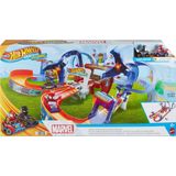 Hot Wheels - Spider-Mans Wirwarrende Racebaan - Baanset