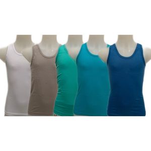 Embrator jongens Hemdjes 5-stuks mix maat 104/110