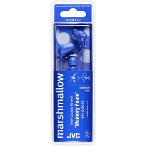 JVC HA-FX38-A JVC Marshmallow In-Ear Stereo Headphone Azure