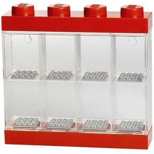 Opbergbox Minifiguur 8, Rood - LEGO