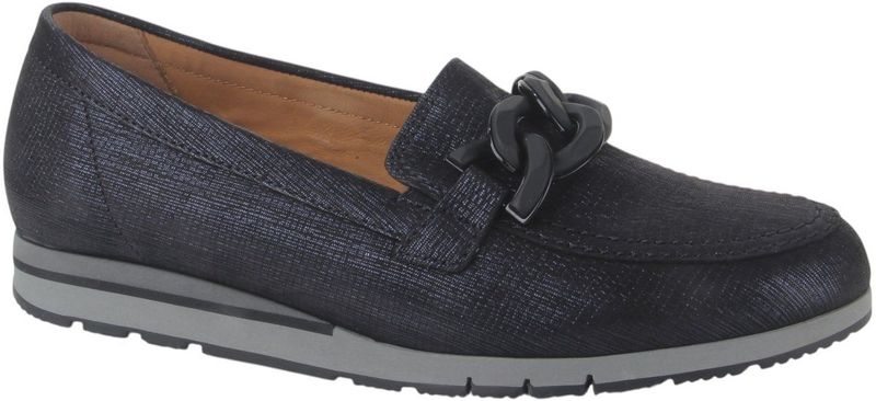 Gabor - 72.415.86 - Instappers - Blauw - Leer