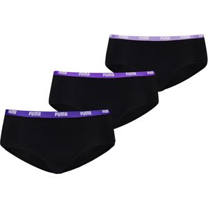 Puma - 3-Pack - Hipsters - Zwart - Katoen