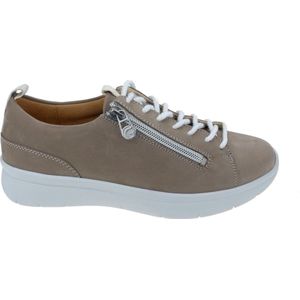 Ganter Kira - dames sneaker - Taupe - maat 40 (EU) 6.5 (UK)