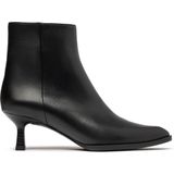 Unisa - Lomas - Enkellaarsjes - Zwart - Met Rits