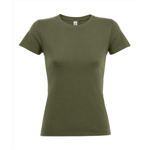 SOL'S - Regent T-Shirt - Army - Korte Mouwen - 100% Katoen