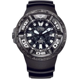 Citizen Promaster Marine BJ8056-01E Horloge - Kunststof - Zwart - Ø 48 mm