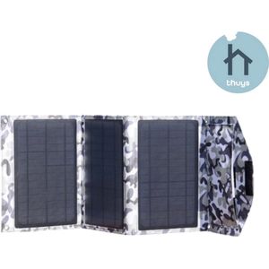Thuys - Draagbaar Zonnepaneel - Opvouwbaar Zonnepaneel - Solar Charger - 22W - Efficiënt - Duurzaam
