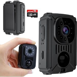 Verborgen HD Spion Camera Nachtzicht Bewegingsdetectie 11 Uur Batterijduur - Auto Bewakingscamera - Spy Cam Spy Camera