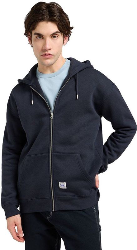 Lee - Workwear Full Zip Hoodie - Rebel Navy - Sweatshirt