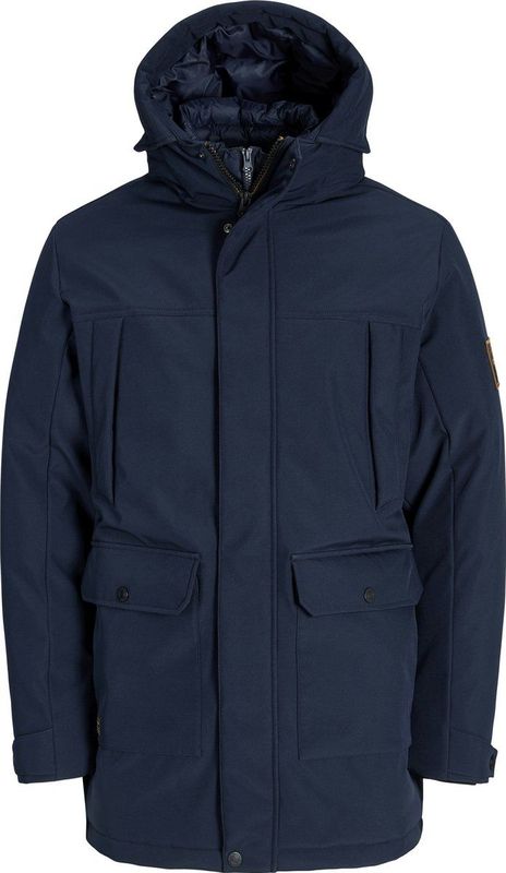 Jack & Jones - Jjfinn Softshell Parka - Navy - Winterjas