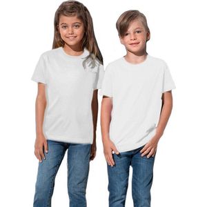 Stedman Kinder T-shirt -Wit - Maat M (134-140)