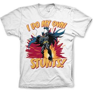 DC Comics Batman Heren Tshirt -3XL- I Do My Own Stunts Wit