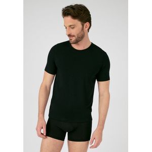 Damart - T-shirt met korte mouwen thermoregulerend Evolutyl - Heren - Zwart - (86-93) S