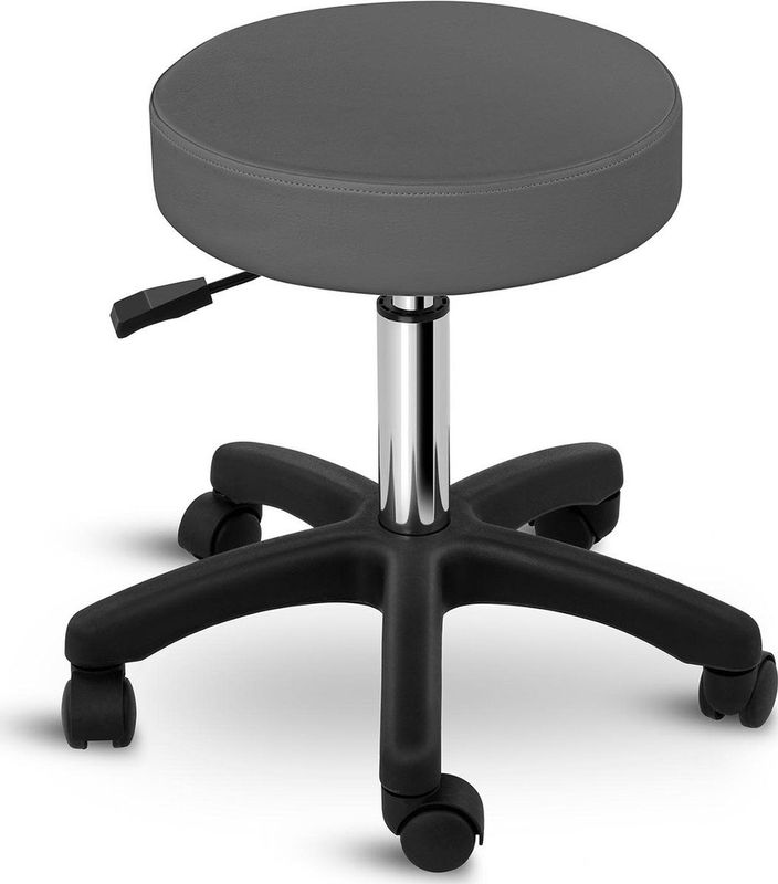 Physa - Aversa - Zadelkruk - Grijs - PVC - Schuimstof