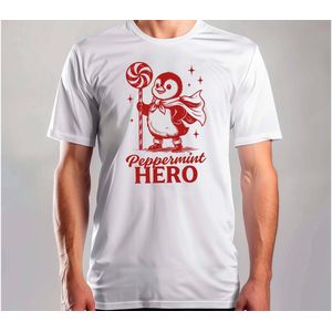 Peppermint hero - T Shirt - MerryChristmas - ChristmasVibes - Funny - Sarcasm - VrolijkKerstfeest - Kerstmis - Grappig - Sarcasme