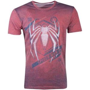 Spiderman - Acid Wash Spider Men s T-shirt - 2XL