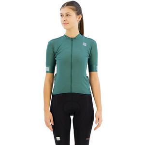 Sportful Srk Korte Mouw Wielertrui Groen XS Vrouw