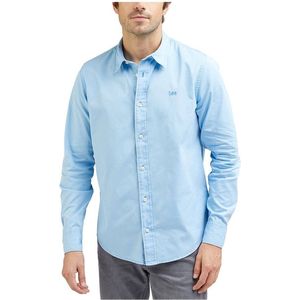 Lee Patch Shirt Met Lange Mouwen Blauw M Man