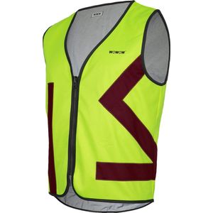 WOWOW Urban Citizen jacket - Omkeerbare fietsjas fluo of reflecterend - XXL