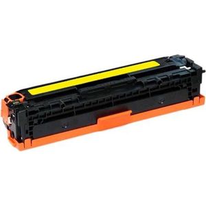PlatinumSerie 1x toner cartridge alternatief voor HP CB542A Yellow
