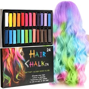 Lexium Haarkrijt - Haarkrijt Voor Kinderen - Hair Chalk - Haar Krijt - Sinterklaas Cadeau - Kerstcadeau