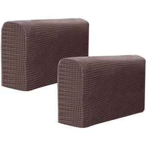 JGS ® Verstelbare Stretch Armleuninghoezen voor Stoelen en Banken - Set van 2 Beschermers
