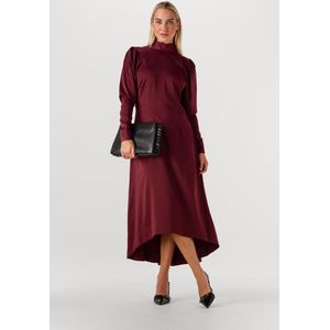 Copenhagen Muse - Cmvianna-Dress - Midi-jurk - Bordeauxrood - Polyester