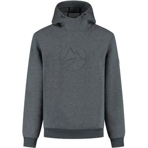 Travelin' Loki Heren - Outdoortrui - Hoodie - Donkergrijs