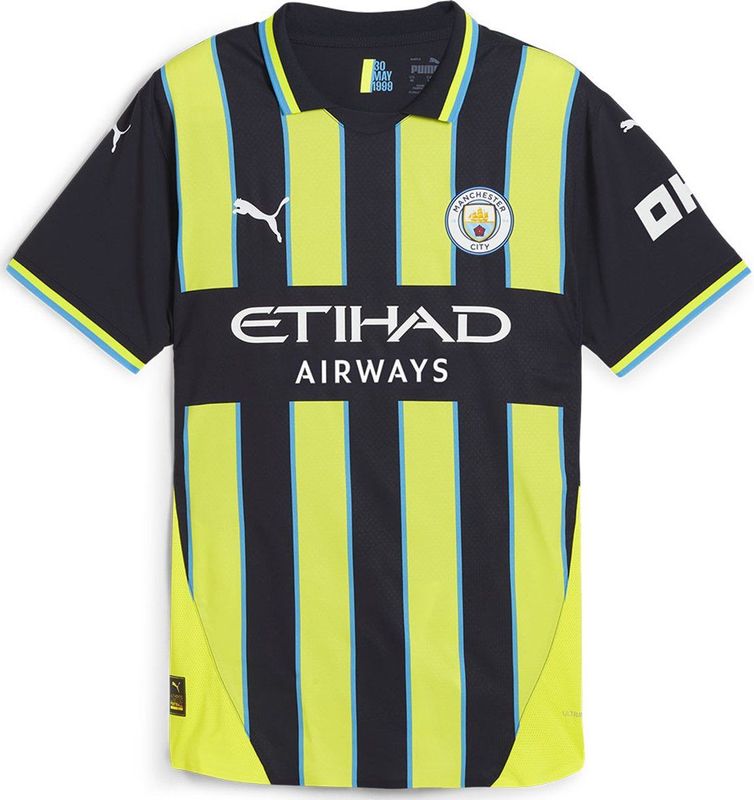 Puma Manchester City Fc Authentic 24/25 Weg T-shirt Met Korte Mouwen