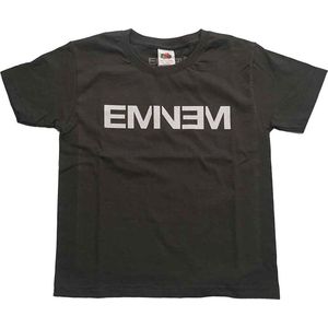 Eminem - Logo Kinder T-shirt - Kids tm 10 jaar - Grijs