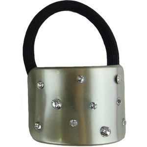 Jessidress Elastiekjes Dames haar Elastiek met strass - Marfil