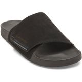 Rivi - Slippers - Grijs - Suède - Ultrazacht Hydrobound™ Voetbed