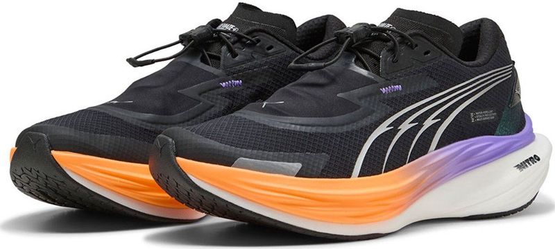 Puma - Deviate Nitro 3 Wtr+ - Hardloopschoenen - Zwart