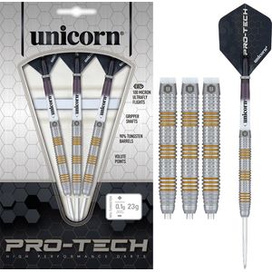 Unicorn Pro-Tech 3 90% 23 gram Steeltip Dartpijlen