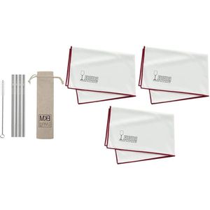 Set van 3 Microfiber Polijstdoeken - Voor Auto, Ramen en Meer